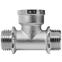 Тройник 1/2" в/н/в с ограничителем MPF