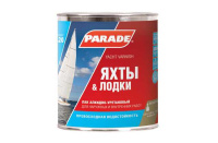 0006106 Лак яхтный алкидно-уретановый PARADE L20 Яхты & Лодки Глянцев. 0,75л Россия