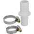 Соединитель 19/22 в комплекте с хомутами для сливных шлангов, MP-У