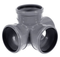 Крестовина ВК 110х110х110/87.5° (2-х пл.)  (Lammin) 8/1