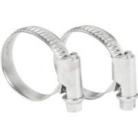 Хомут червячный 120-140/12-0,8мм, нержавеющая сталь W2, (10 шт/уп) REXANT