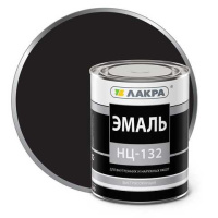 0008094 Эмаль НЦ-132 Лакра Черный 0,7кг Россия (8307562)