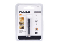 Коронка алмазная по керамограниту 6 мм с шестигран. хвостовиком RAGE (559531)