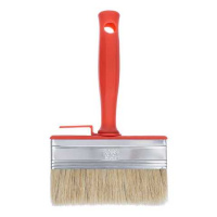 0106112 Кисть ракля, натуральная щетина, пластик. рукоятка, 30х120мм, Китай