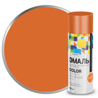 8300176 Эмаль аэрозольная Лакра Color универсальная  Оранжевый 68