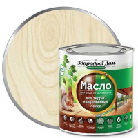 0007084 Масло для террас и деревянных полов Здоровый Дом слоновая кость 0,75л Л-С