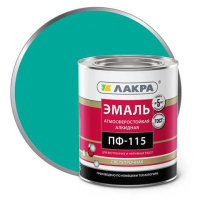 0007691 Эмаль ПФ-115 Лакра Бирюза 2,8кг Л-С