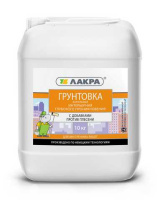0007437 Грунт интерьерный глубокого проникновения пр. плесени Лакра 10кг Л-С