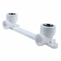 Угольник PPR с креплением двойной ВР 20 х 1/2" (Lammin) 20/4