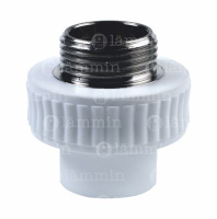 Муфта PPR комбин. НР 32 х 3/4" (Lammin) 80/20