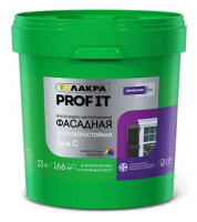 0007542 Краска фасадная Лакра PROF IT База С 23кг
