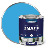 0006624 Эмаль ПФ-115 PROREMONTT Голубой 2,7кг Л-С