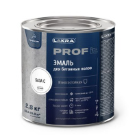 8311356 Эмаль для бетонных полов быстросохнущая  Лакра PROF IT База С 2,8 кг