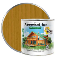 9592411 Деревозащитное средство Здоровый Дом 2в1 Тик 0,8л (0007039)