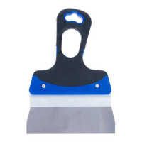 1203201 Шпатель фасадный, нержавеющая сталь, двухк.ручка, 150мм, Россия