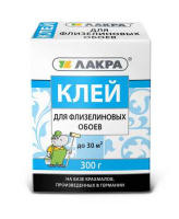 0007874 Клей Лакра для флизелиновых обоев 300г