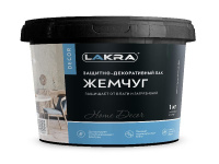 9592923 Защитно-декоративный лак ЛАКРА ДЕКОР Жемчуг 1кг