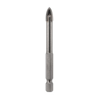 KR-91-0650 Сверло по стеклу и керамике  8 мм 4 грани шестигранный хвостовик Kranz