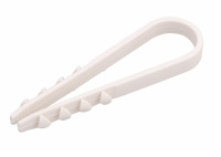 07-4501 Дюбель-хомут нейлоновый REXANT 5-10 мм, белый, упаковка 100 шт.