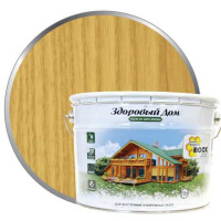 9592409 Деревозащитное средство Здоровый Дом 2в1 Сосна 9л (0007036)