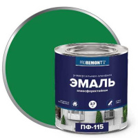 0006698 Эмаль ПФ-115 PROREMONTT Ярко-зел. 2,7кг Л-С