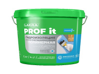 0007983 Гидроизоляция полимерная Лакра PROF IT 6кг