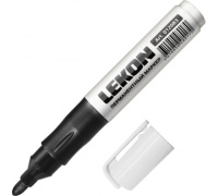 Маркер LEKON Pika Перманентный, удлиненный наконечник: черный (упак. 10шт)