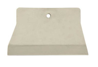 1209115 Шпатель резиновый белый 150мм Белый 250 Россия