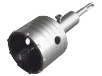 Коронка буровая в сборе, по кирпичу и бетону, диаметр 70 мм, InWork (33429)