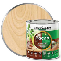 0007070 Масло для террас и деревянных полов Здоровый Дом бесцветное 0,75л Л-С