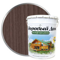 9592402 Деревозащитное средство Здоровый Дом 2в1 Палисандр 20л (0007029)