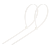 07-0350 Хомут-стяжка кабельная нейлоновая REXANT 350 x4,8 мм, белая, упаковка 100 шт.