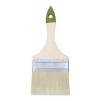  АКЦИЯ 0111216 Кисть плоская "Микс-Стандарт", смешанная щетина, дер. рук., 100мм (0101415)