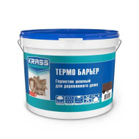 8302835 Герметик акриловый KRASS Термо Барьер для деревянного дома 7кг Орех
