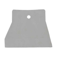 1209110 Шпатель резиновый белый 100мм Белый 375 Россия