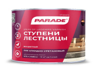 0006071 Лак алкидно-уретановый PARADE L15 Ступени & Лестницы Глянцев. 0,75л Россия