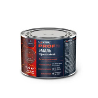 9590250 Эмаль термостойкая антикоррозионная Лакра PROF IT до 700С Красно-коричневый  0,4 кг