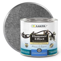 0008132 Эмаль с молотковым эффектом Лакра Серый 2,5кг Л-С