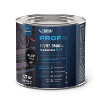 8311381 Грунт-эмаль по ржавчине 4 в 1 быстросохнущая Лакра PROF IT Черный, RAL 9005 1,7 кг