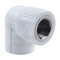 Угольник PPR комбин. ВР 20 х 1/2" (Lammin) 140/35