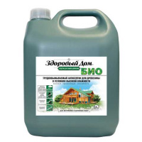 0007093 Здоровый Дом БИО деревозащитное средство желто-зеленый 3,5кг Л-С