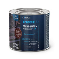 8311386 Грунт-эмаль по ржавчине 4 в 1 быстросохнущая Лакра PROF IT Шоколадно-корич., RAL 8017 1,7 кг