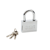 79-0036 Замок навесной серия «Сталь» 60 мм ЧЕТЫРЕ СЕЗОНА