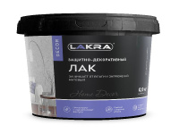 9592920 Защитно-декоративный лак ЛАКРА ДЕКОР Бесцветный 0,9кг