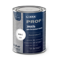 8311346 Эмаль для бетонных полов быстросохнущая  Лакра PROF IT База С 0,8 кг
