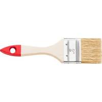7104001 Кисть плоская, натуральная щетина, 30 мм