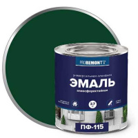 0006634 Эмаль ПФ-115 PROREMONTT Зелёный 2,7кг Л-С