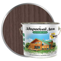9592400 Деревозащитное средство Здоровый Дом 2в1 Палисандр 2,7л (0007030)