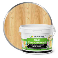 0007563 Лак в/д тонированный Лакра Бесцветный 2,5кг Л-С