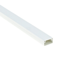 28-8060-2 Кабель-канал 80х60 мм, белый (8 м/уп.)  REXANT